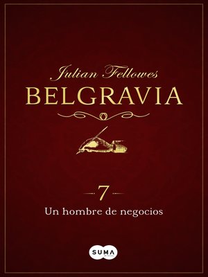 cover image of Un hombre de negocios (Belgravia 7)